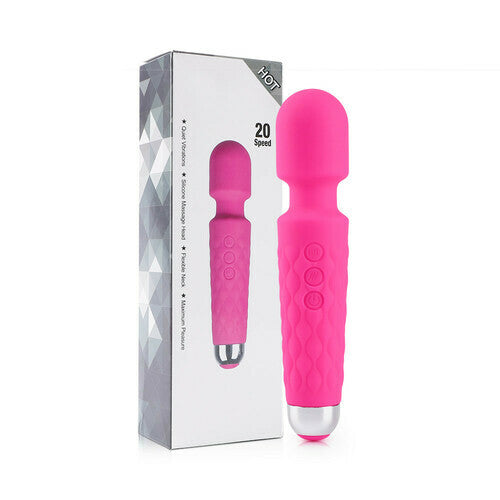 8 Speeds 20 Frequencies Vibrating AV Magic Wand Massager