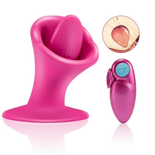 10 Modes Oral Sex Simulator Tongue Clitoral Vibrator