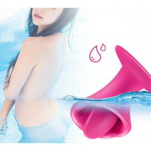 10 Modes Oral Sex Simulator Tongue Clitoral Vibrator