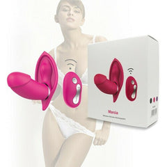 Double Motors Remote Control Wearable Vibrator USB Rechargeable