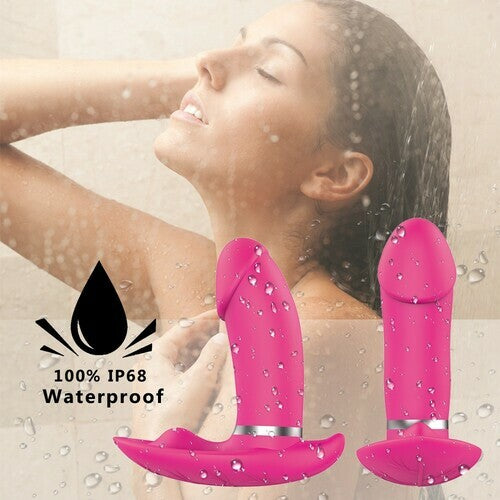 Double Motors Remote Control Wearable Vibrator USB Rechargeable