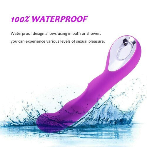 Big Dildo Head Vagina Clitoris G-spot Vibrator 10 Vibration Patterns