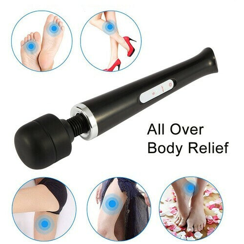 10 Speeds Handheld AV Wand Cordless Clit Massage Vibrator