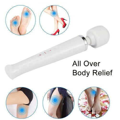 10 Speeds Handheld AV Wand Cordless Clit Massage Vibrator