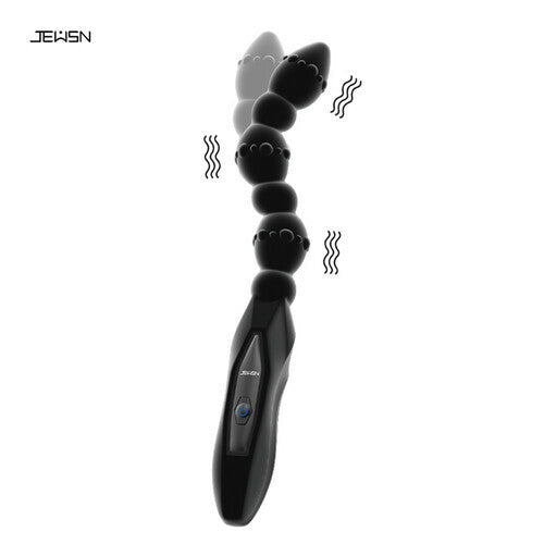 Jeusn Rechargeable Anal Plug Beads Vibrator