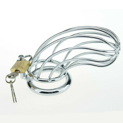 Strip Male Chastity Stainless Metal Maturbation Sleeves