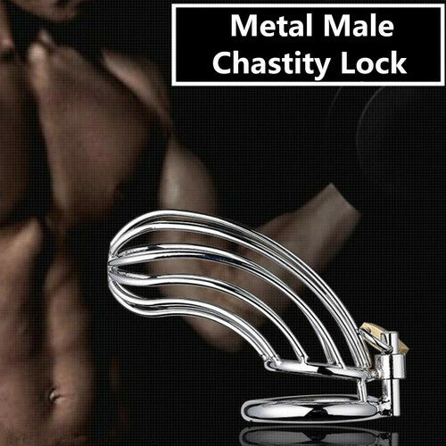 Strip Male Chastity Stainless Metal Maturbation Sleeves