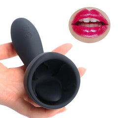 10-Frequency Tongue Licking Oral Penis Vibrator Clit Massage Vibrator