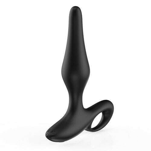 10 Vibration Cock Ring Remote Control Butt Plug