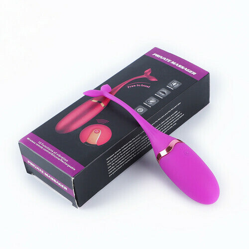 Fish Shape 10 Vibration Remote Egg Vibrators