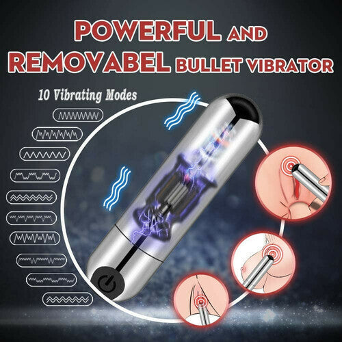 10 Vibration Clear Detachable Bullet Cock Training