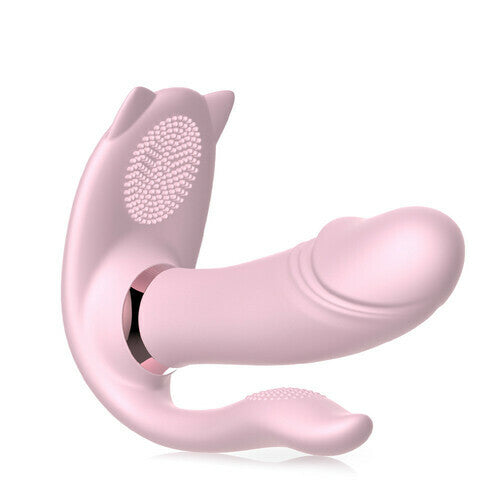 Cute Cat 9 Vibration Wearable Vibrator