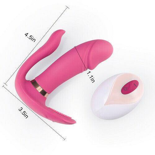 Cute Cat 9 Vibration Wearable Vibrator