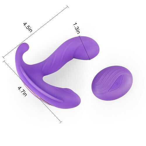 Butterfly Portable 10 Vibration Heating Wearable Toy