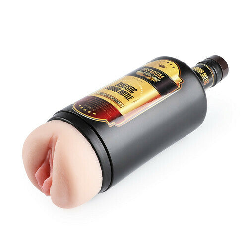 Wine bottle Realistic Manual Maturbation Cup