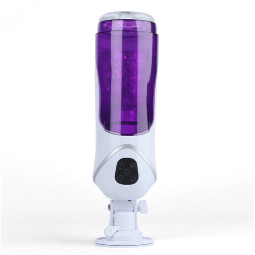 Droid 10 Thrusting Vibrating & 7 Rotating Male Masturbator