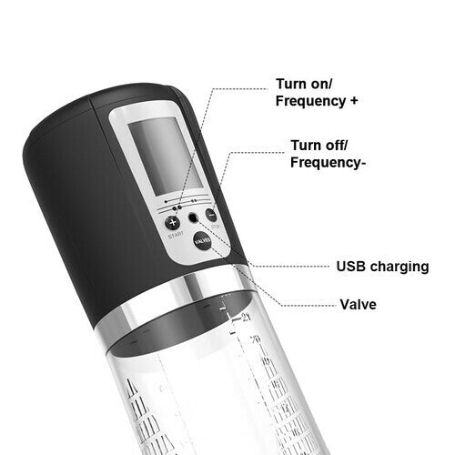 Second-Generation Upgraded Automatic Air Pressure Device Suction Penis Pump