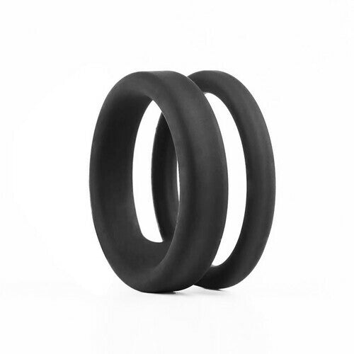 S-HANDE Silicone Erection Enhancing Dual Penis Ring