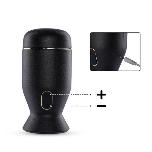 Sex Bomb 2 in 1 6-Pattern Rotating Easy-Carrying Masturbation Cup Glans Trainer