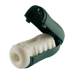 Dark-Green 10 Vibrating & Heating Masturbation Cup