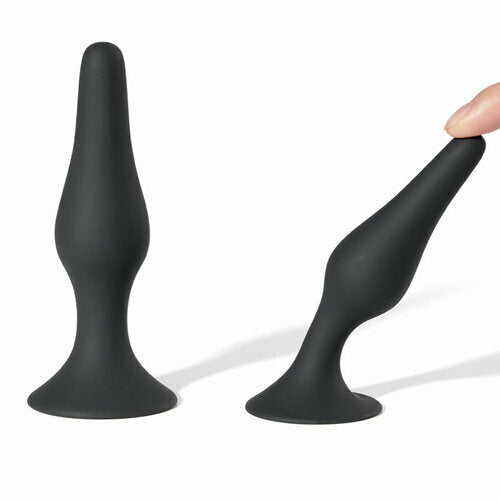 Silicone Anal Plugs Beginners Starter Set for Trainer 4 Piece Set