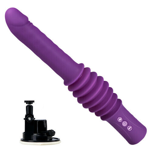 Powerful 145° Adjustable Base Heating Thrusting Vibrating Dildo Machine 11.81 Inch