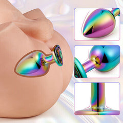 Felton Luxury Laser Color Diamond Base Set Anal Plug