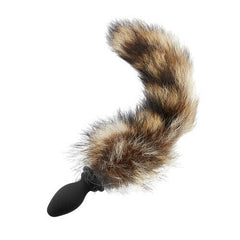 Raccoon Tail 10 Vibrating Anal Vibrator