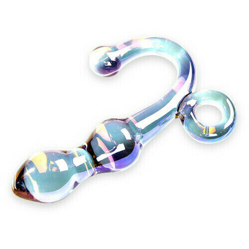 Colored Glass Anal Plug 5.51 IN