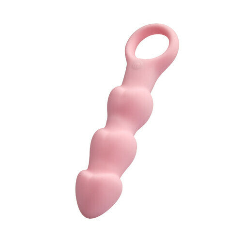 Pink Lover - Vibrating Anal Beads with 3 Balls