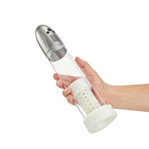 Vacuum Suction Penis Pump with Detachable Vibrating Liner