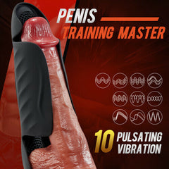 Thrive -  Upgraded 10 Pulse Vibrating Fully Wrapped Masturbation Trainer